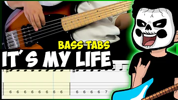 Bon Jovi - It's My Life Bass Cover (+ Tab) | Dotti Brothers #basscover #bass #tabs