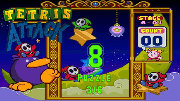 Tetris Attack (SNES) - Part 8 - Puzzle (3/6)