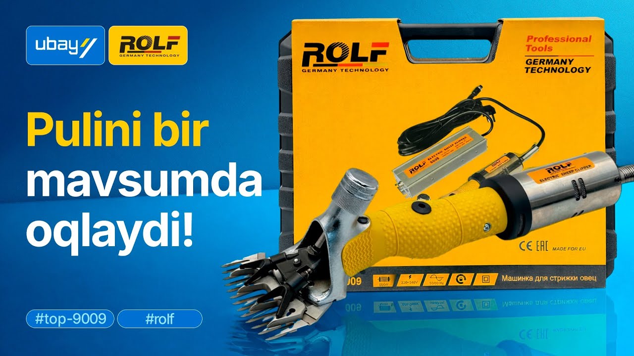 Pulini bir mavsumda oqlaydi! Top 9009 uskunasi haqida hamma haqiqat.