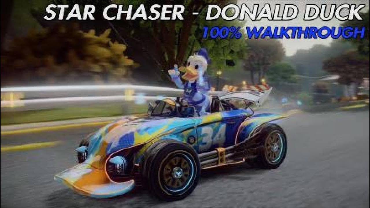 Disney SpeedStorm 100% Walkthrough | No Toy Gets Left Behind | Star Chaser - Donald Duck