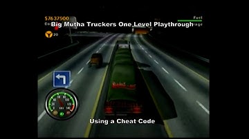 Big Mutha Truckers One Level Playthrough using a Ps2 Cheat Code :D #Playstation #Sony #CheatCode