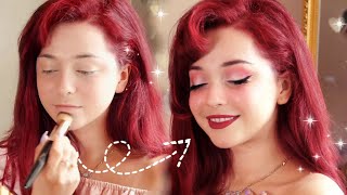 My Everyday Disney Princess Inspired Makeup and Hair Routine