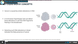 Dog blood cancer screening test