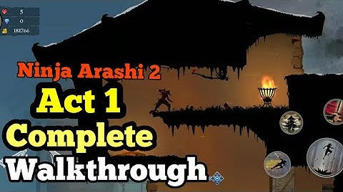 Ninja Arashi 2 Act 1 Complete Stage 1-2-3-4-5-6-7-8-9-10-11-12-13-14-15-16-17-18-19-20 Walkthrough