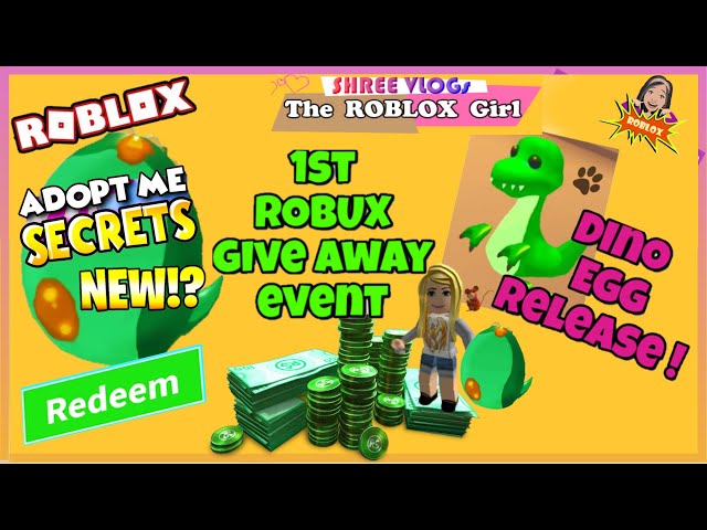 Adopt Me Dino Egg Release Date Final Dino Egg Mega Robux Giveaway Event Youtube - dino bakery roblox