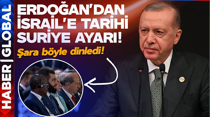 Erdoğan'dan İsrail'e Suriye Ayarı! Dünyanın Gözü Önünde Söyledi: BU FIRSATIN KAÇMASINA İZİN VERMEYİZ