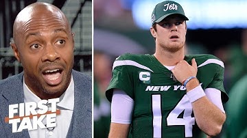 ESPN FIRST TAKE | Jay Williams SHOCKED Jets trade QB Sam Darnold to Panther for 3 draft picks