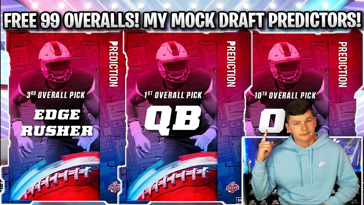 NFL Draft program: Madden 23 NFL Draft program - Mock Draft challenge, new  cards, and more