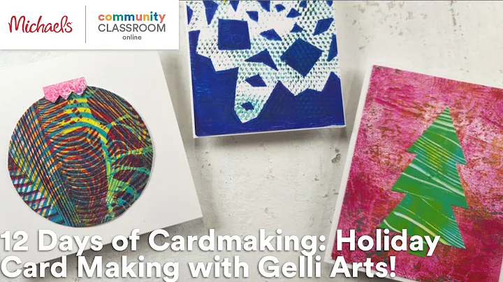 Online Class: 12 Days of Cardmaking: Holiday Card ...