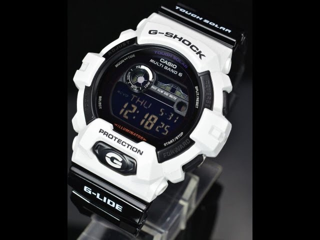 Casio G-Shock GWX-8900B-7ER G-LIDE Solar/Atomic Watch