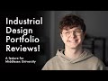Industrial Designer Portfolio Reviews