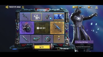 CODM - Emote “The Song of My People” | Prototype draw | Emote Music