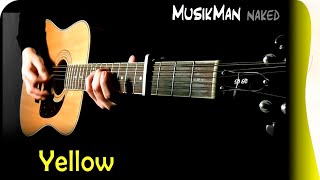 YELLOW 🟡 (Coldplay) / GUITAR Cover / MusikMan ИΑКΕÐ #004 chords