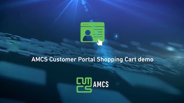 AMCS Customer Portal - Shopping Cart demo