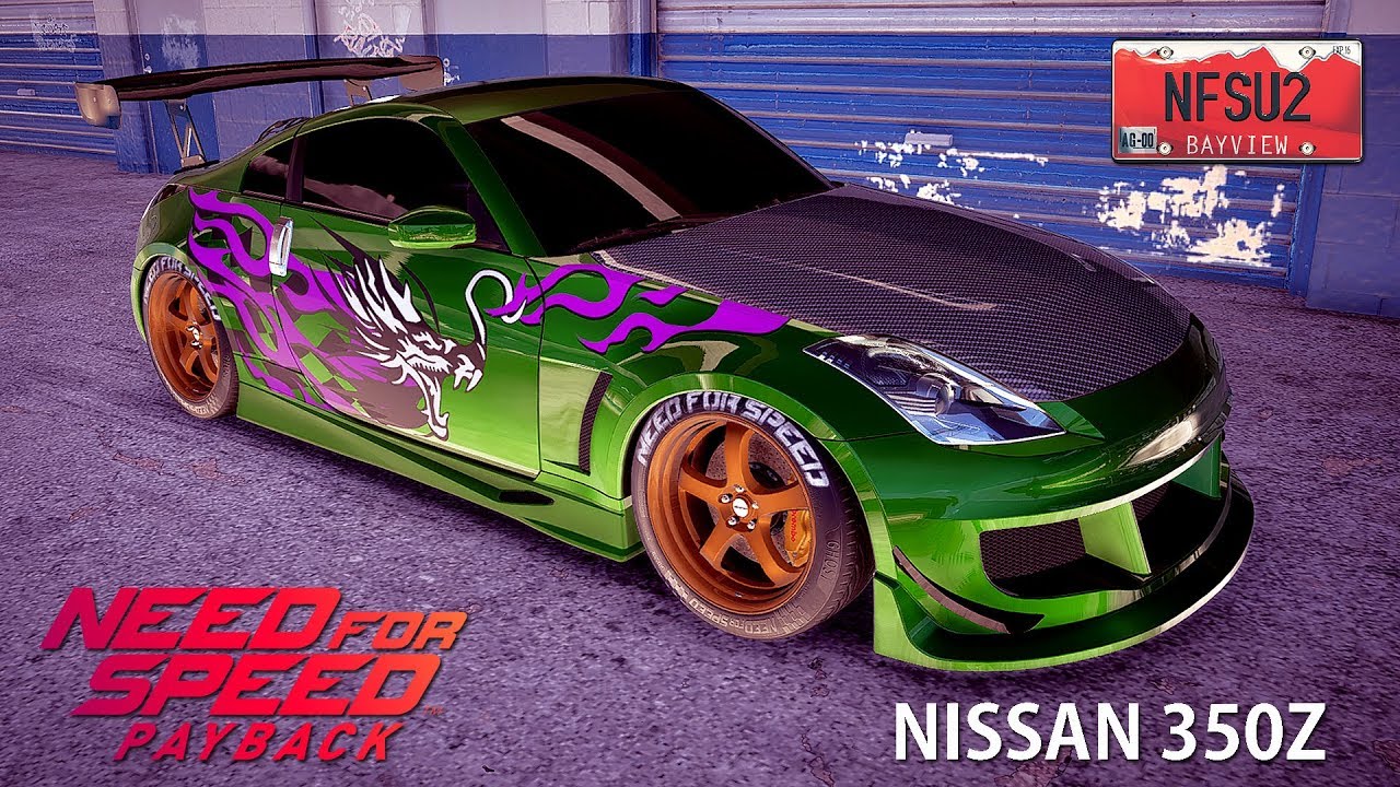 NFS Payback 28082018 Nowy Porzucony Samochód NISSAN 350Z