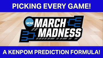 Bracketology: How to Pick EVERY Tournament Game with a KenPom Prediction Formula! *2025*