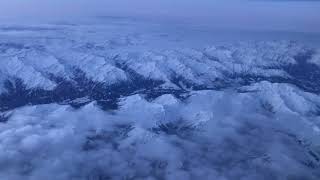 Boeing 777-300ER Thai Airways flight TG970 Zurich- Bangkok - Over Austria 6pm 10.03.2018