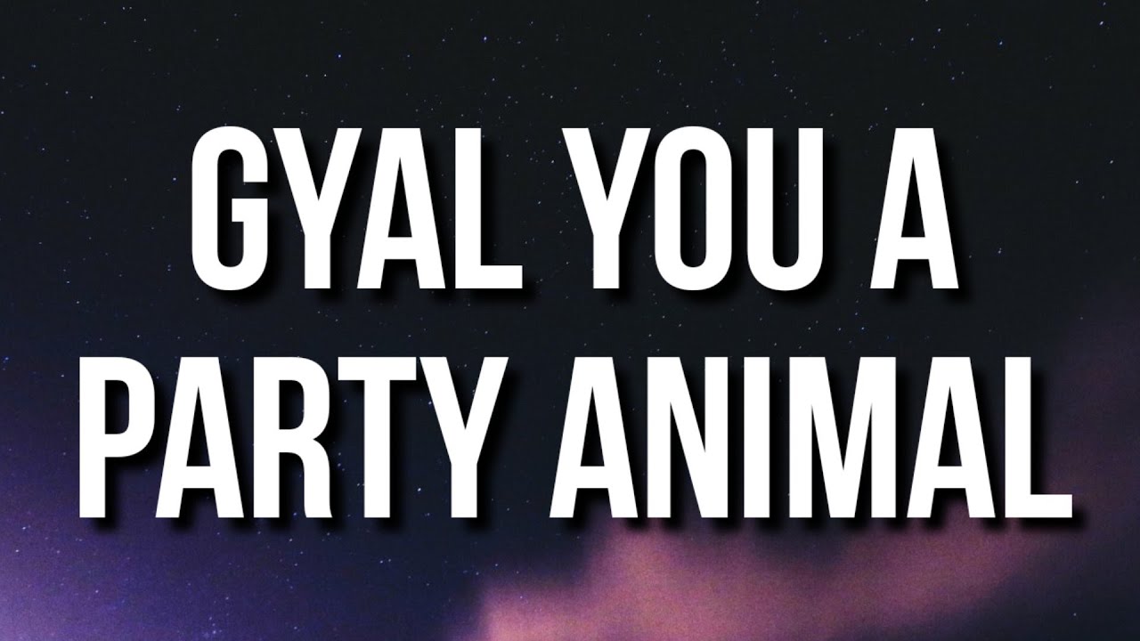 Charly Black - Gyal You A Party Animal (Sped Up/Lyrics) \