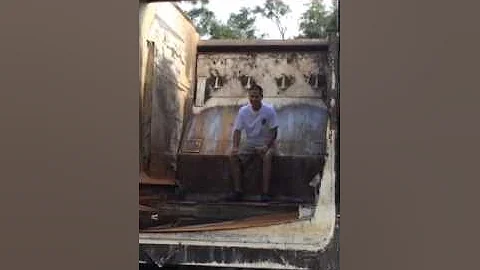 John Arwood with Garbage Man Day accepts Ice Bucke...