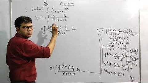 Maths Class XII // CH. 19(INDEFINITE INTEGRALS)  //Ex. 19.19(R.D.Sharma)