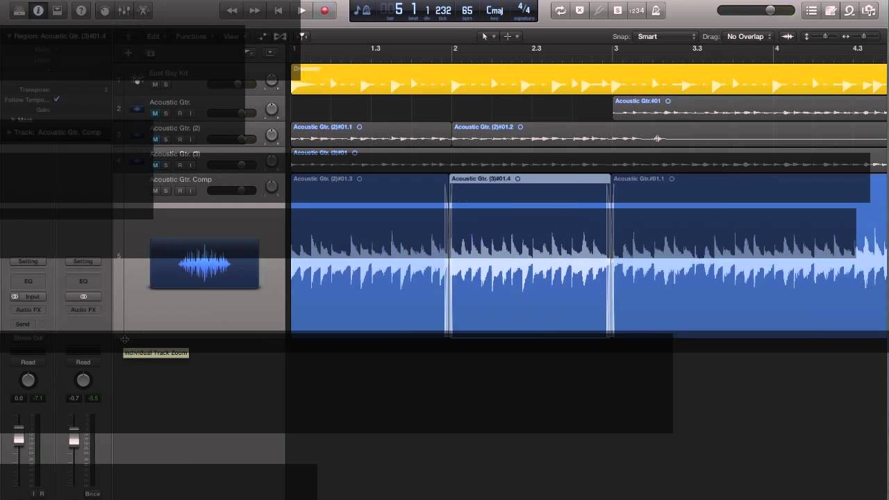 Logic Pro X Comping YouTube