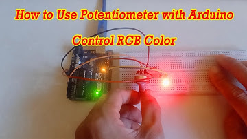 How to Use Potentiometer and Arduino Control RGB Color