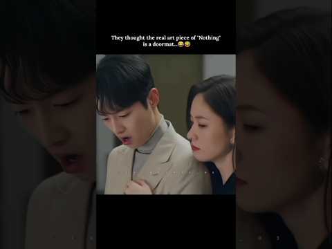 He thought it's a Doormat 😅😂 #vincenzo #chayoung #kdrama #shorts #aptcreation #songjoongki