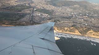 UA926 Takeoff San Francisco (SFO) to Frankfurt (FRA) Boeing 777-200 seat 34L
