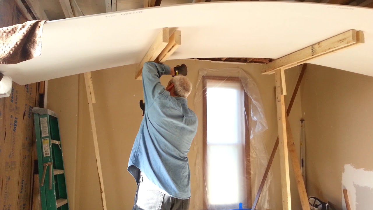 Homemade Drywall Lift Support Youtube