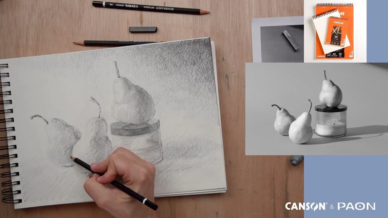 Cours de dessin gratuit - Créer volumes et ombres dans une nature morte