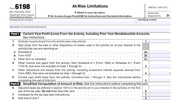 IRS Form 6198 walkthrough ARCHIVED COPY - READ COMMENTS ONLY