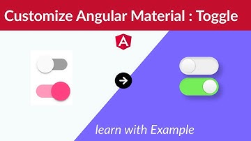 angular material slide toogle custom style | Angular Material mat-slide-toggle