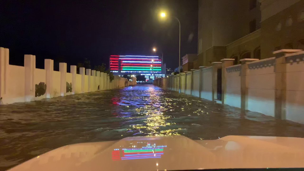 Heavy rains in Muscat, November 10th 2019