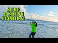 Surf fishing florida and it gets wild