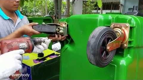 Thùng rác 660l - Hướng dẫn lắp ráp Chuyên nghiệp & Chi tiết