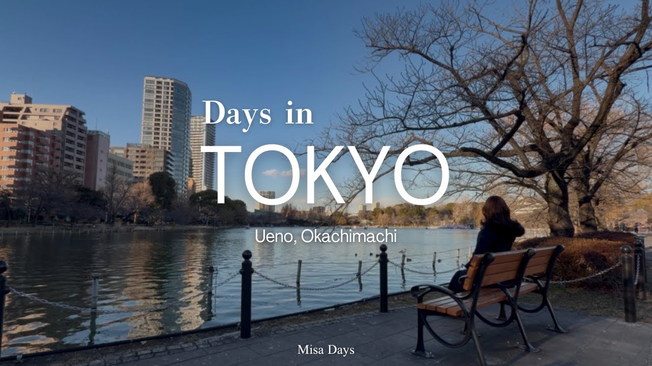 東京VLOG🌱｜上野｜御徒町｜カフェ☕️｜散歩🚶｜雑貨｜Japan Vlog