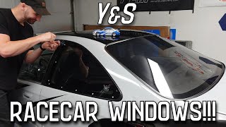 Installing Y&S Lexan Windows On Our Most Wanted Inspired Civic!