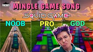 Squid Game Season 2 - Mingle Game Song - Noob vs Pro vs God (Fortnite Music Blocks)