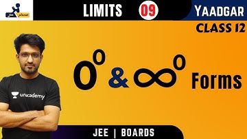 Limits 09 | 0⁰ & (Infinity)⁰ Forms | Yaadgar Series | JEE Planet | Aman Malik