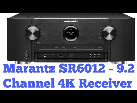 Marantz SR6012 - 9.2 Channel 4K Receiver Amplifier