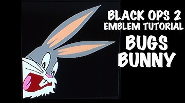 Bugs bunny emblem tutorial Black ops 2