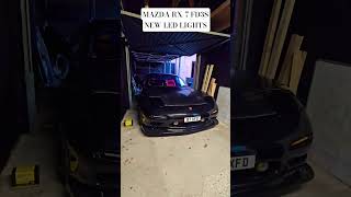 Mazda RX-7 FD3S just got a new set of LED lights ✨️💡 #rx7 #rx7fd #mazdarotary