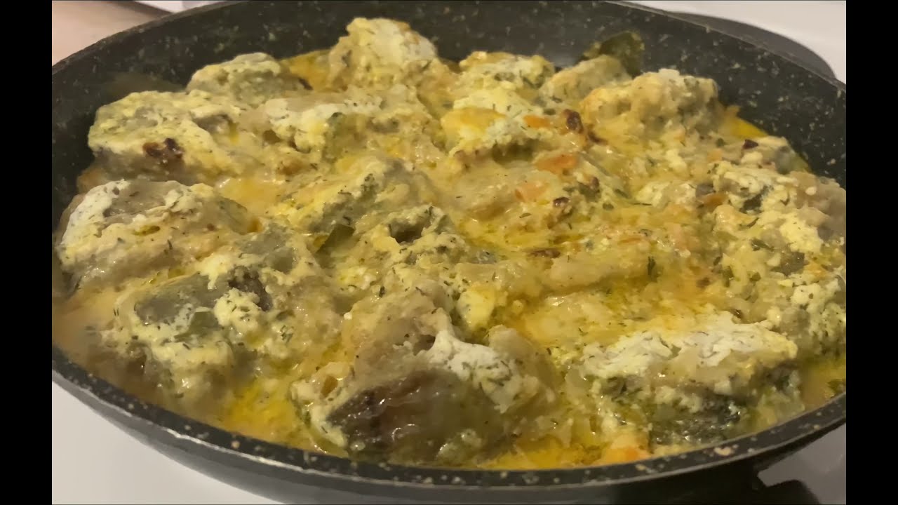 МИНТАЙ в СМЕТАНЕ.