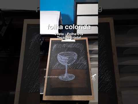 #FolhaPreta 019 - Taça de cristal