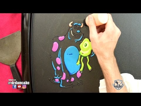 mike-and-sully-(monsters-inc.)-pancake-art