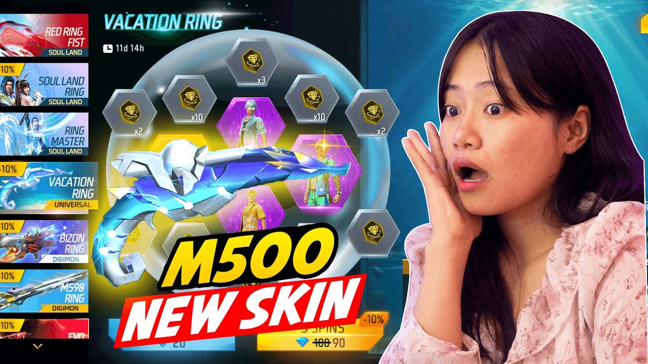 СКИН EVO M500?? 😂 НОВОЕ событие Free Fire 💎 Diamond Swaha 🤪 Sooneeta