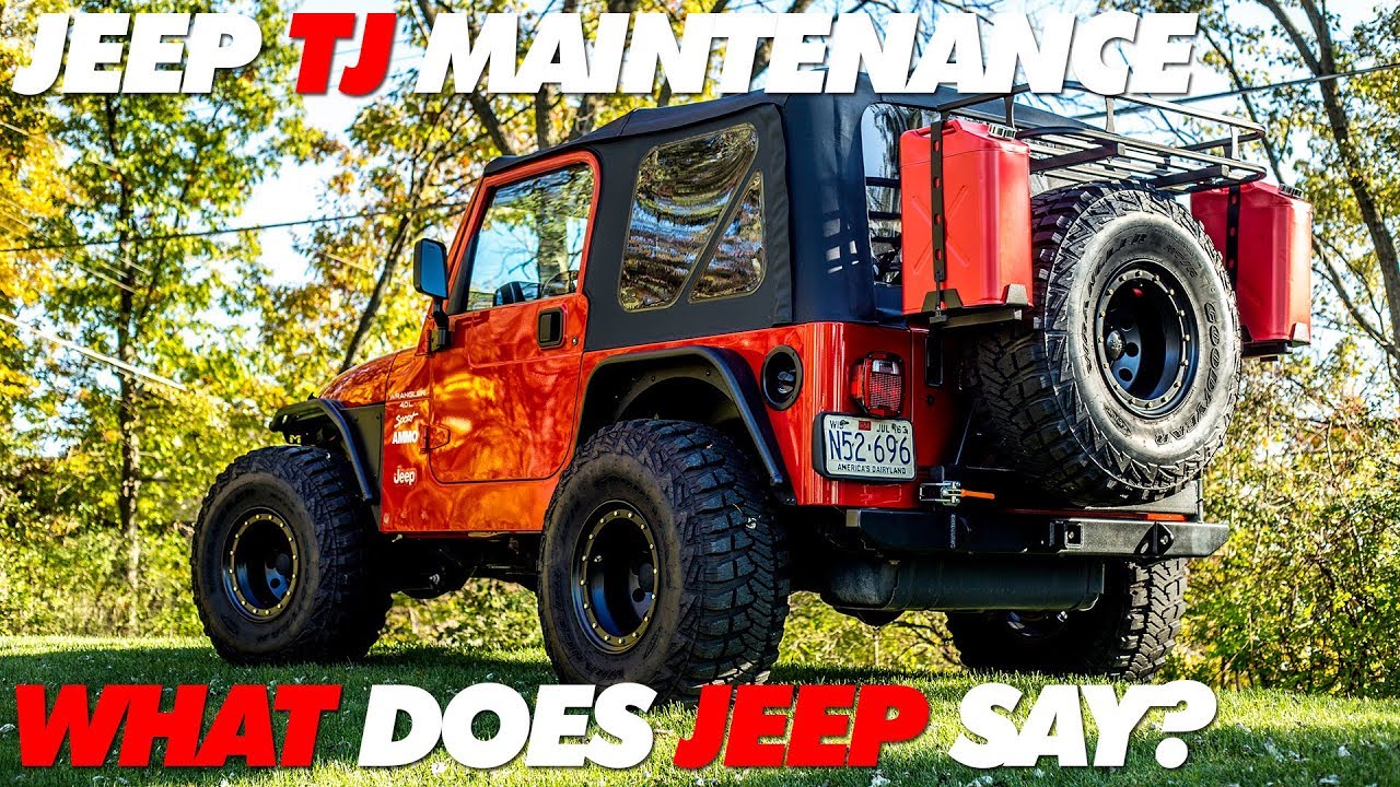 What Does Jeep Recommend for Maintaining Your TJ? - YouTube