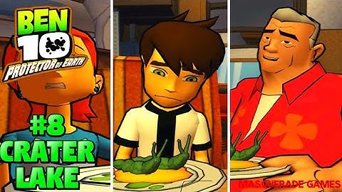 Ben 10 Protector Of Earth: Walkthrough Part 8- Crater Lake (1080p 60fps)