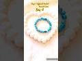 Day -5#beadedbracelet #beads #beadedjewelry#braceletmaking #jewelrymaking#handmadejewelry #diy#reels