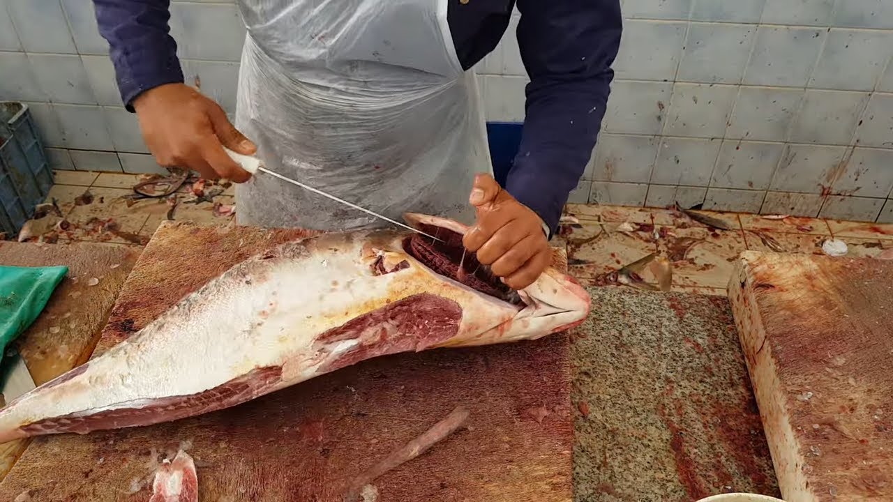 Trevally Fish Cutting 10 LBS/$50। Amazing Trevally Fish Cutting Skills 2022। Fish Filleting Skills